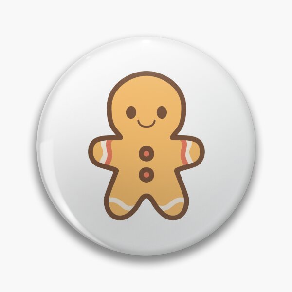 Item preview, Kawaii Christmas Gingerbread Man designed and sold by SD-Din.