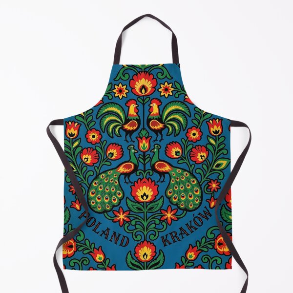 Item preview, Poland Folk Art - Krakow Wycinanki Rooster & Peacock Pattern designed and sold by Digital Dreams Arts.
