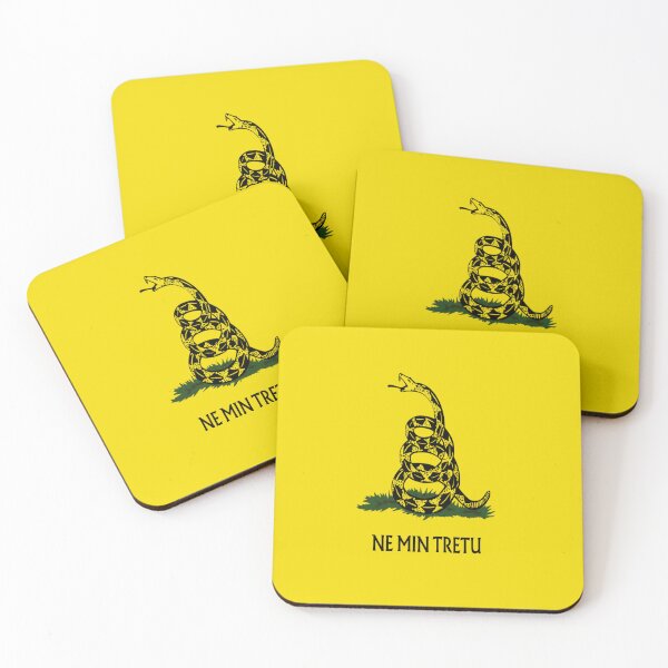 Item preview, Esperanto Gadsden flag/Don't tread on me (original) designed and sold by The Language Nerd Shop.