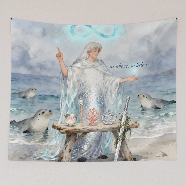 Item preview, Copy of The Selkie Magician: Ocean Magic & Manifestation designed and sold by SoniaSarkali.