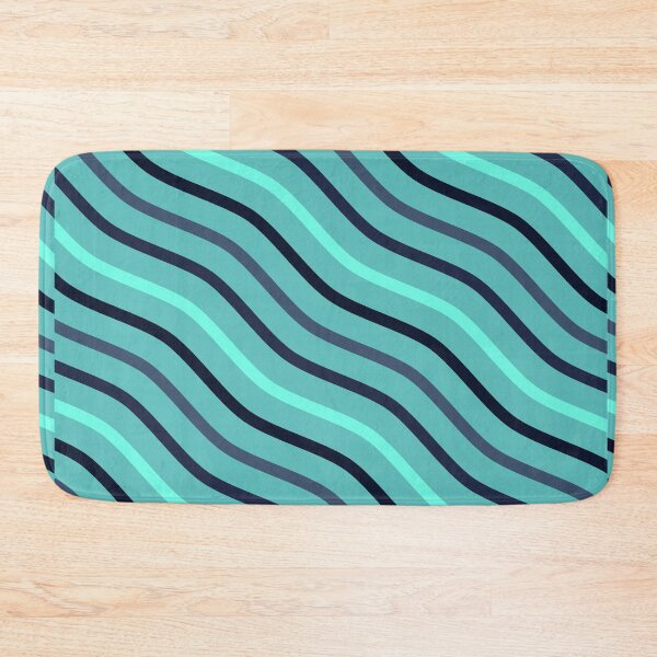 Item preview, Beautiful Blue Stripes Abstract Geometric Pattern - Cute designed and sold by RoyalStarsPatts.