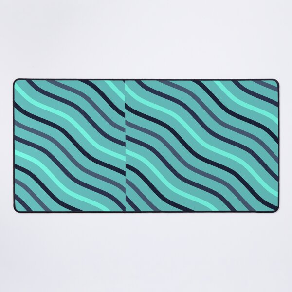 Item preview, Beautiful Blue Stripes Abstract Geometric Pattern - Cute designed and sold by RoyalStarsPatts.
