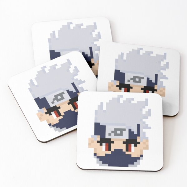 Artikelvorschau, Kakashi Pixel Art | Animes Japan | Naruto entworfen und verkauft von Studio Paradox.
