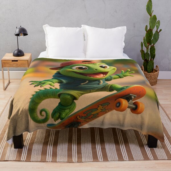 Item preview, Skater Jamaican Iguana designed and sold by Sillytoe.