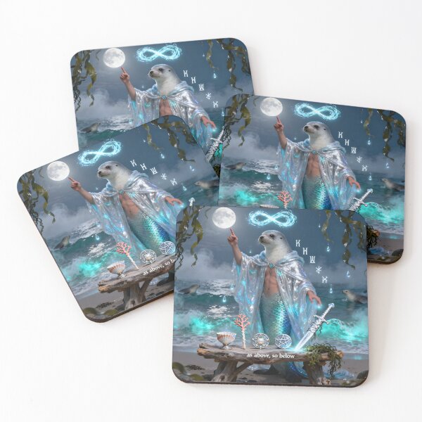 Item preview, The Selkie Magician: Ocean Magic & Manifestation designed and sold by SoniaSarkali.