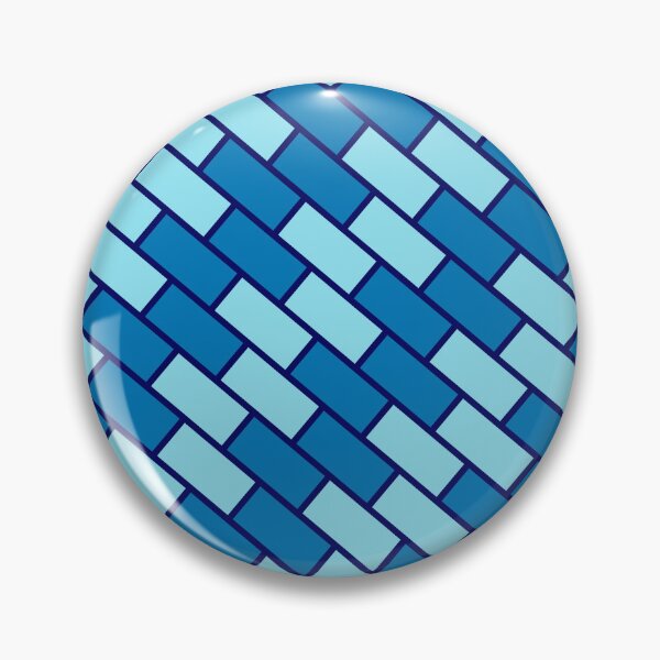 Item preview, Stunning Blue Abstract Geometric Stripes Pattern - Cute designed and sold by RoyalStarsPatts.