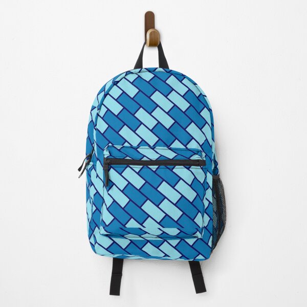Item preview, Stunning Blue Abstract Geometric Stripes Pattern - Cute designed and sold by RoyalStarsPatts.
