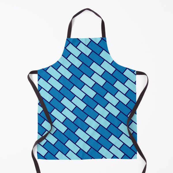 Item preview, Stunning Blue Abstract Geometric Stripes Pattern - Cute designed and sold by RoyalStarsPatts.