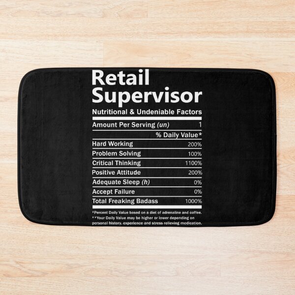 Item preview, Retail Supervisor designed and sold by ginawilliams39.