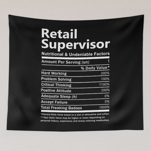 Item preview, Retail Supervisor designed and sold by ginawilliams39.