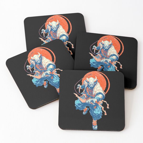 Item preview, Oni Samurai Warrior – Vintage Japanese Manga Art designed and sold by VYNROX.