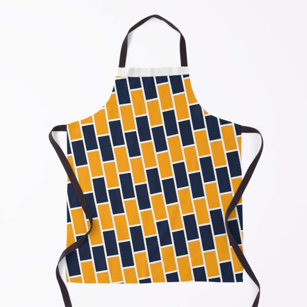 Item preview, Cute Yellow and Black Striped Interlocking Abstract Geomeric Shape Pattern designed and sold by RoyalStarsPatts.