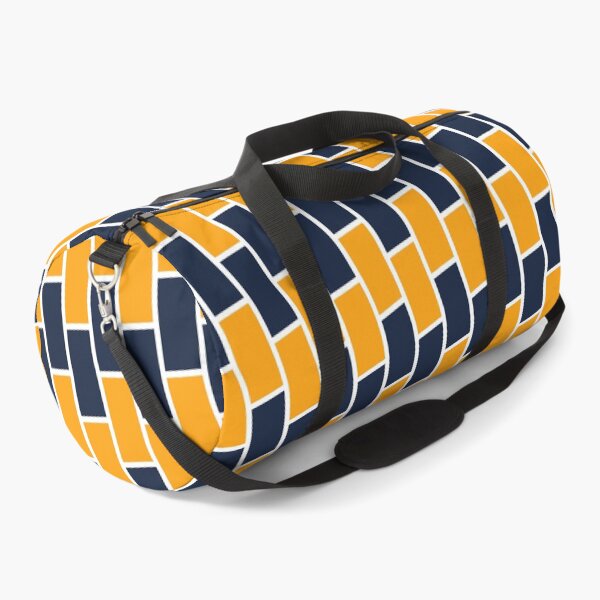 Item preview, Cute Yellow and Black Striped Interlocking Abstract Geomeric Shape Pattern designed and sold by RoyalStarsPatts.