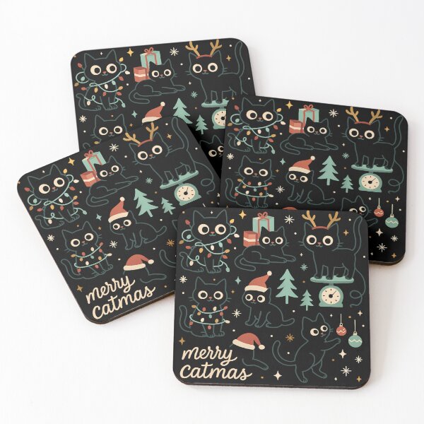 Item preview, Christmas Cat - Catmas Meow Christmas designed and sold by ZBIFBOUETLA.