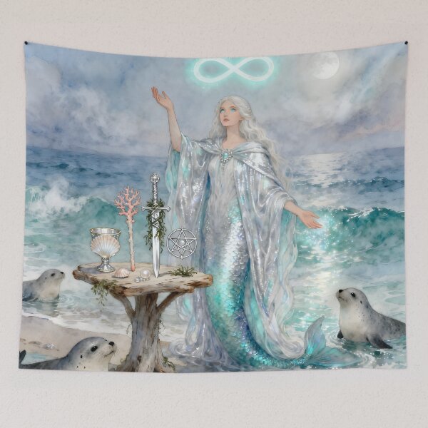 Item preview, The Selkie Magician: Ocean Magic & Manifestation designed and sold by SoniaSarkali.