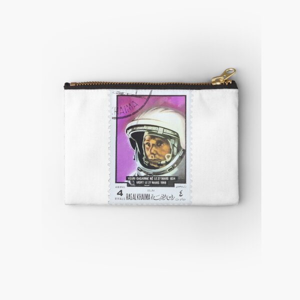 Item preview, Russian 1961 Astronaut Pink Vintage Postage Stamp designed and sold by red-amber65.