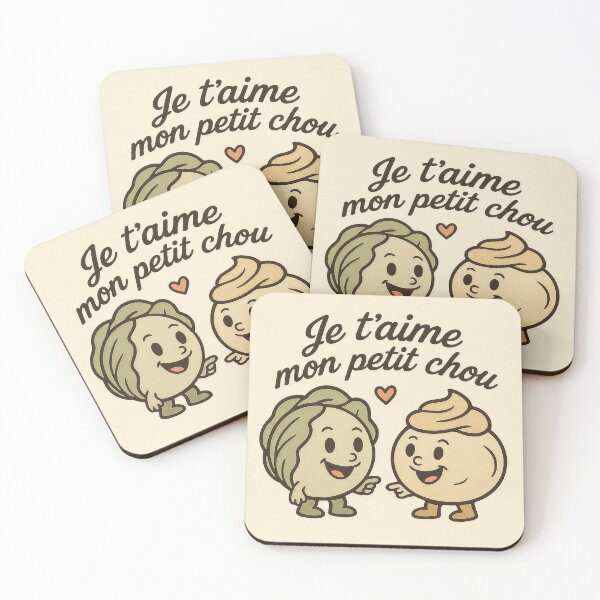Item preview, Vintage "Petit Chou" Pun - Cabbage vs. Cream Puff Rivalry designed and sold by kornkobart.