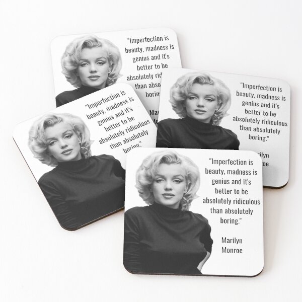 Item preview, Marilyn Monroe - Imperfection designed and sold by Historytaylored.