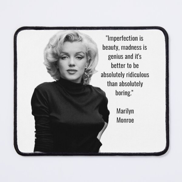 Item preview, Marilyn Monroe - Imperfection designed and sold by Historytaylored.