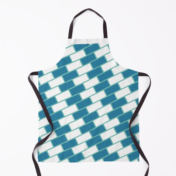Item preview, Cute Blue Striped  Interlocking Abstract Geomeric Shape Pattern designed and sold by RoyalStarsPatts.
