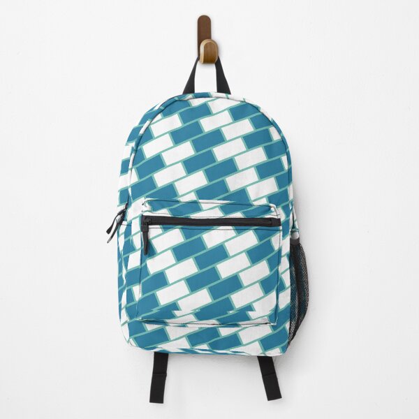 Item preview, Cute Blue Striped Interlocking Abstract Geomeric Shape Pattern designed and sold by RoyalStarsPatts.