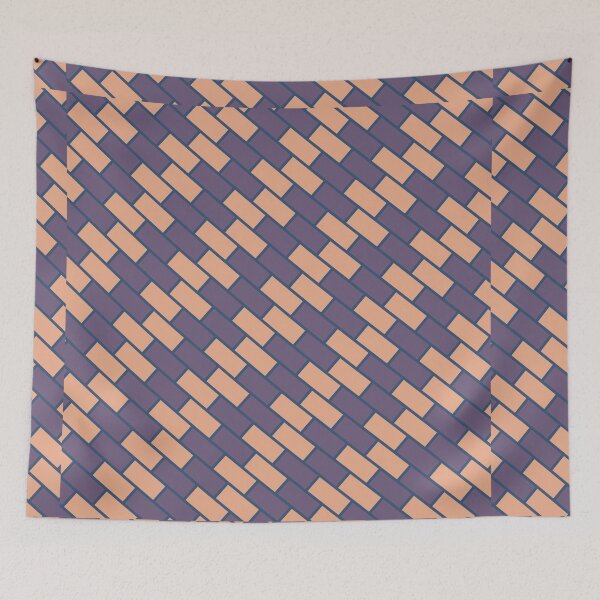 Item preview, Cute Square Stripes Abstract Geomeric Shape Pattern designed and sold by RoyalStarsPatts.