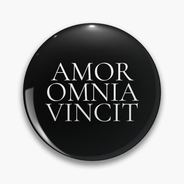 Item preview, Amor Omnia Vincit – Latin Quote (White Text) designed and sold by LupusWorks.