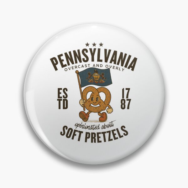 Item preview, Pennsylvania : overcast and overly opinionated about soft pretzels designed and sold by Peerless-Prime.