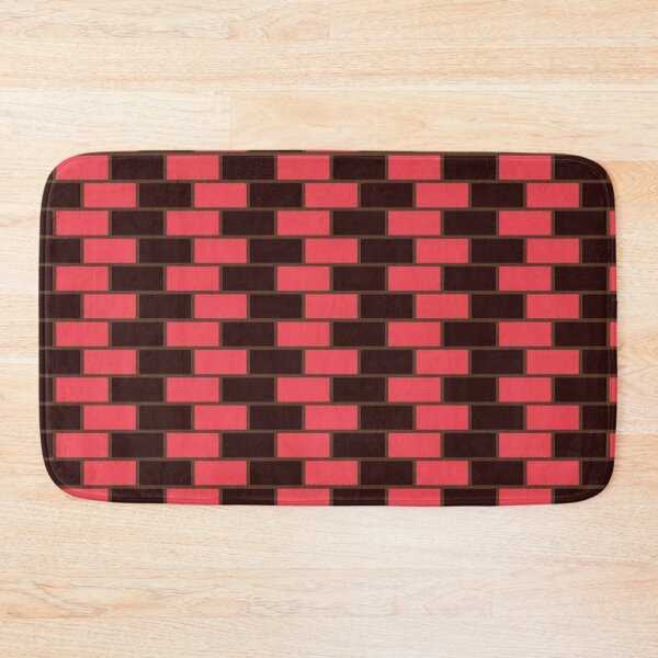 Item preview, Cute Striped  Brick herringbone Interlocking  Abstract Geomeric Shape Pattern designed and sold by RoyalStarsPatts.
