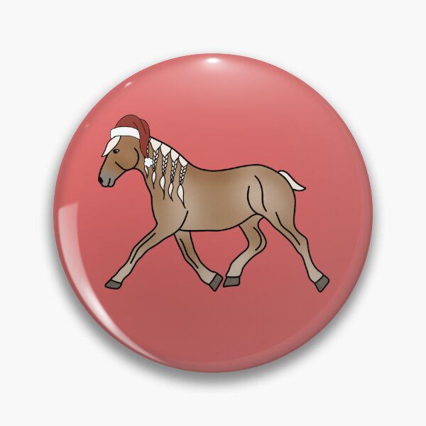 Item preview, Santa Draft Horse designed and sold by Trotting Hooves.
