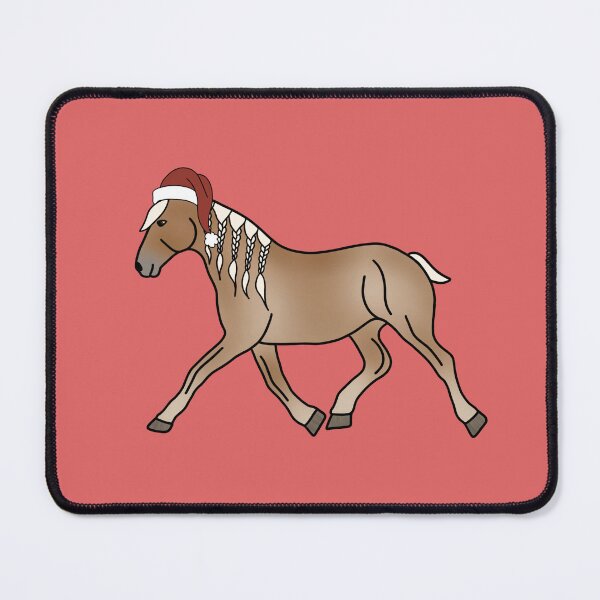 Item preview, Santa Draft Horse designed and sold by Trotting Hooves.
