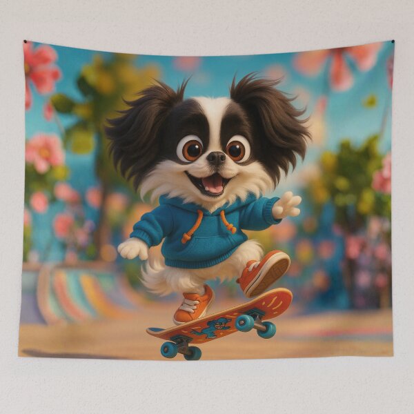 Item preview, Skater Japanese Chin designed and sold by Sillytoe.