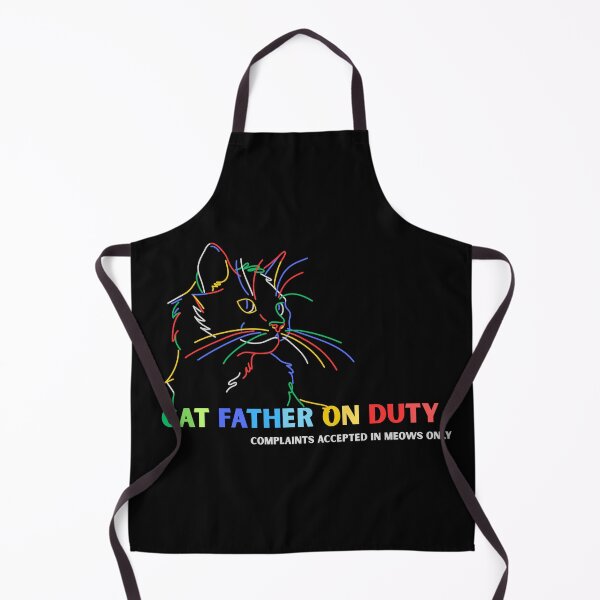 Item preview, CatFather On Duty - Funny Gift For Cat Dad designed and sold by SomBlanter.