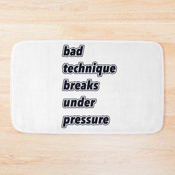 Item preview, bad technique breaks under pressure designed and sold by Oberlaender.
