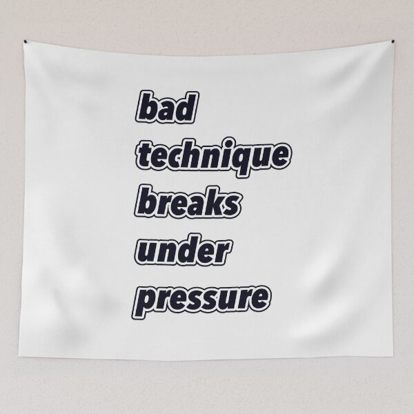 Item preview, bad technique breaks under pressure designed and sold by Oberlaender.