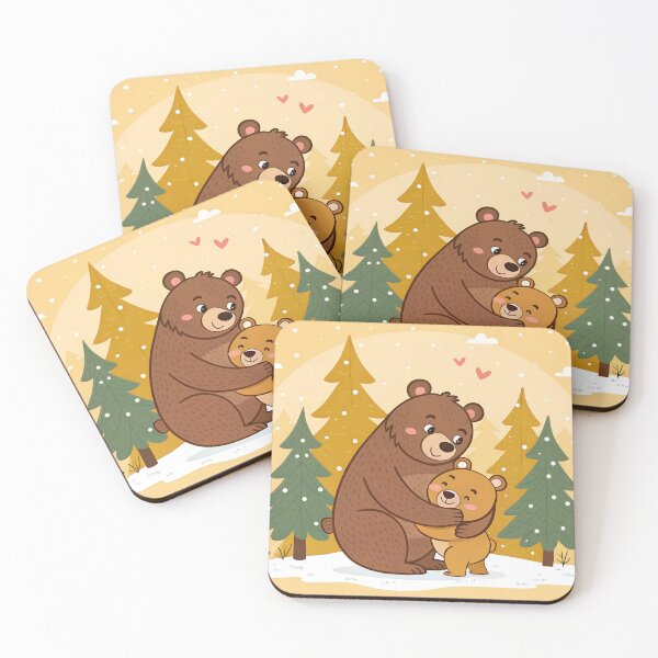 Item preview, Papa Bear & Baby Cub designed and sold by Bionson Art.