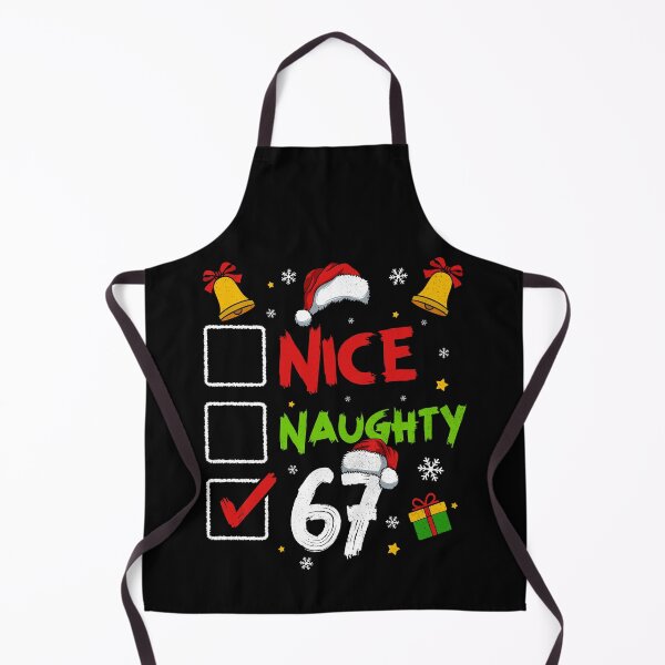 Item preview, Funny Six Seven Meme Christmas List Nice Naughty 67 designed and sold by AdelinaPi.