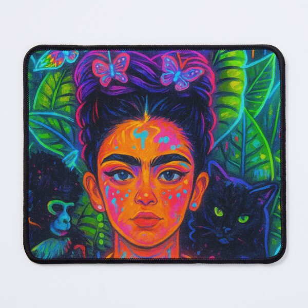 Item preview, Neon Self-Portrait - Surreal Pop Art Portrait designed and sold by ThanksForToday.