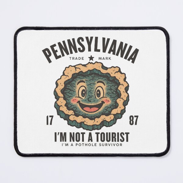 Item preview, Copy of Pennsylvania : I'm not a tourist, I'm a poyhole survivor designed and sold by Peerless-Prime.