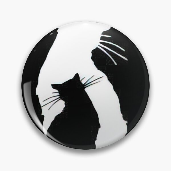 Item preview, Silhouette of Two Cats designed and sold by Zetticci.