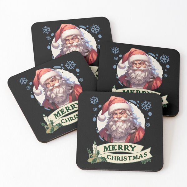 Item preview, Merry Christmas grim Santa Claus designed and sold by ReneMM.