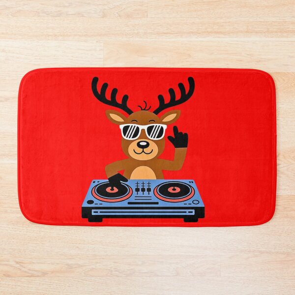 Item preview, Christmas DJ Reindeer Color designed and sold by VibrArtco.
