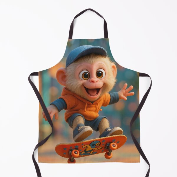 Item preview, Skater Japanese Macaque designed and sold by Sillytoe.