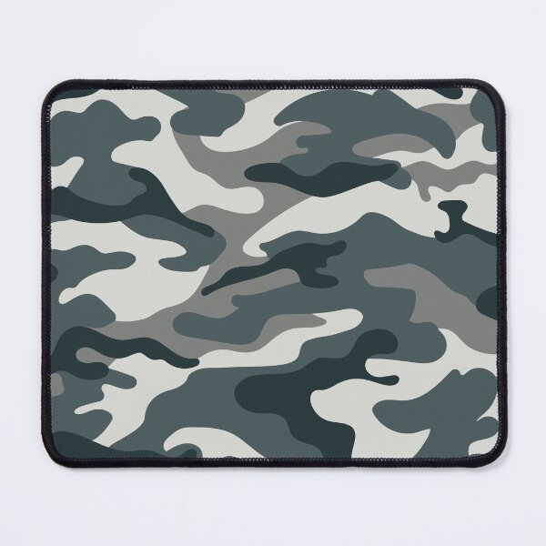 Item preview, Blue Gray Camouflage Pattern – Modern Camo Design designed and sold by Carftastic.