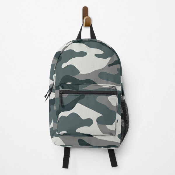 Item preview, Blue Gray Camouflage Pattern – Modern Camo Design designed and sold by Carftastic.