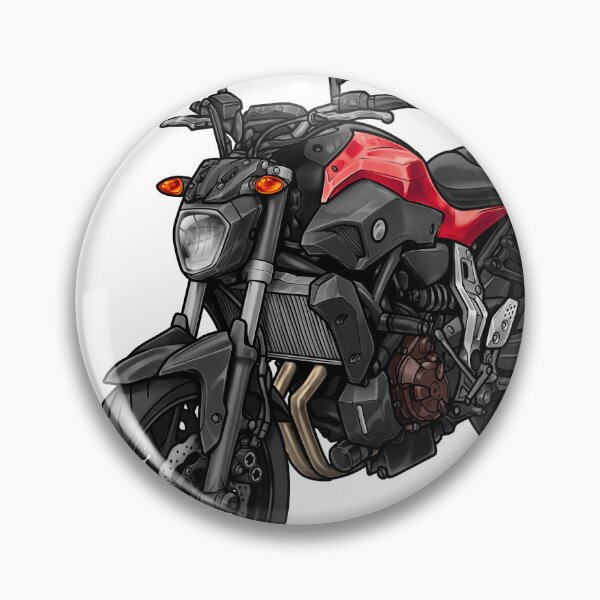 Item preview, Yamaha MT-07 2014-2017 (Rapid Red) for Motorcycle Riders designed and sold by MotoApparelHub.