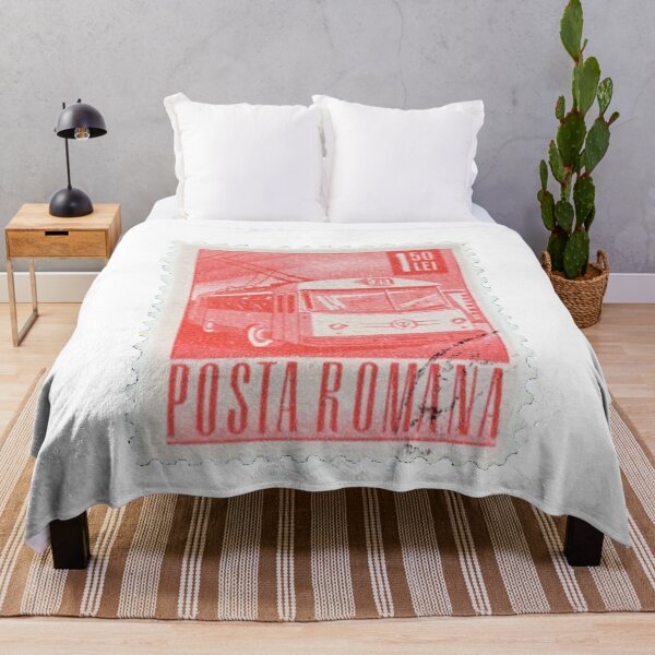 Item preview, Posta Romana Red Postage Stamp designed and sold by red-amber65.
