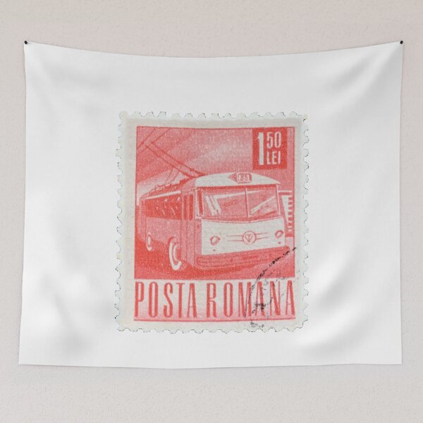Item preview, Posta Romana Red Postage Stamp designed and sold by red-amber65.