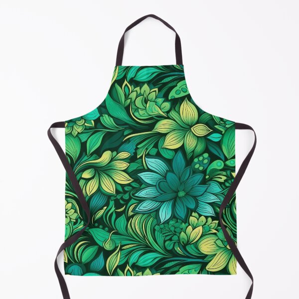 Item preview, Cute Flower Pattern-- Florist Bouquet Birth Flower - Green Floral designed and sold by RoyalStarsPatts.