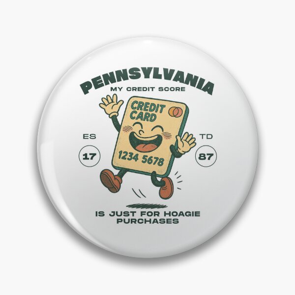 Item preview, Pennsylvania : my credit score is just for hoagie purchases designed and sold by Peerless-Prime.
